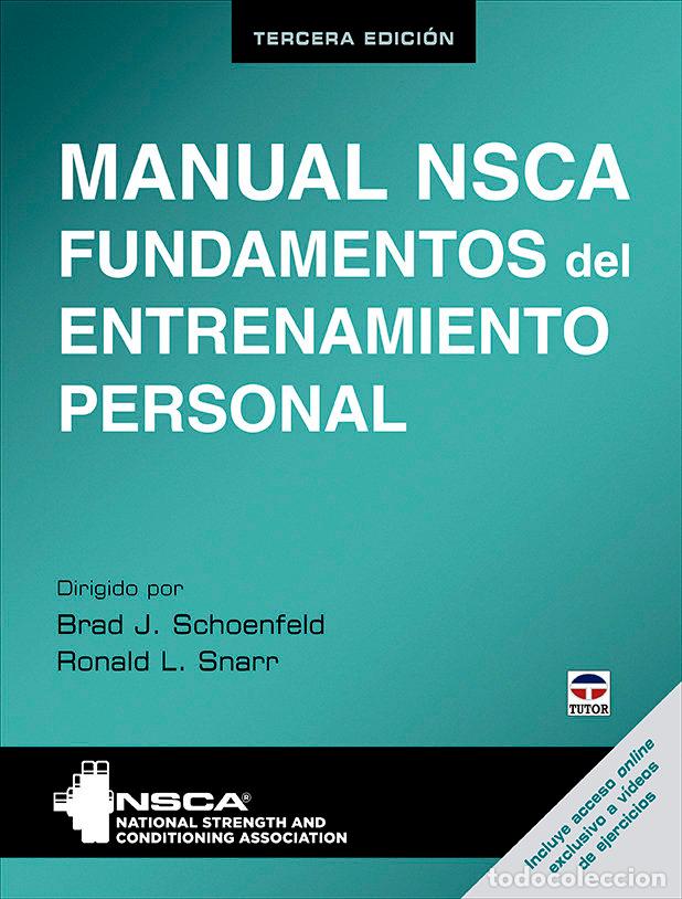 books: MANUAL NSCA FUNDAMENTOS DEL ENTRENAMIENTO PERSONAL - AA.VV