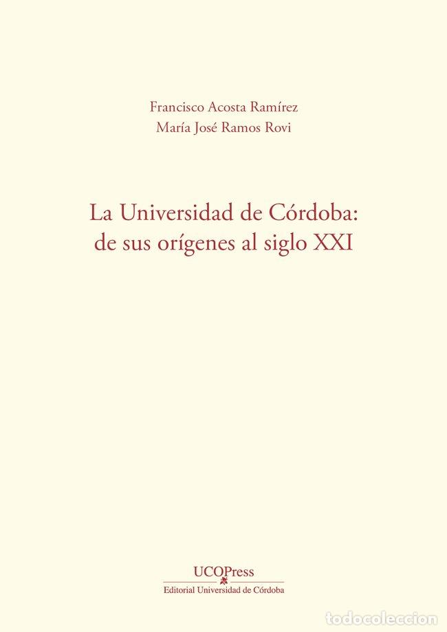 books: UNIVERSIDAD DE CORDOBA DE SUS ORIGENES AL SIGLO XXI - AA.VV
