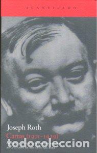 Livres: CARTAS JOSEPH ROTH 1911 1939 - ROTH, JOSEPH