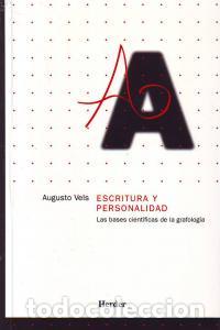 Libros: ESCRITURA Y PERSONALIDAD - VELS, AUGUSTO