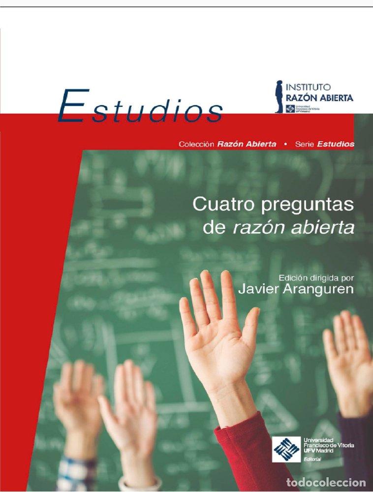 Livros: CUATRO PREGUNTAS DE RAZON ABIERTA - ARANGUREN, JAVIER
