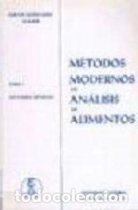 Libri: METODOS MODERNOS DE ANALISIS DE ALIMENTOS - MAIER, HANS GERHARD