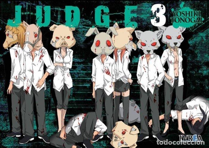 Libri: JUDGE 3 - TONOGAI, YOSHIKI