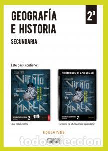 books: Proyecto: fanfest. geografia e historia 2 secundaria. libro del alumnado plus cuadee.s.o..2ocurso -