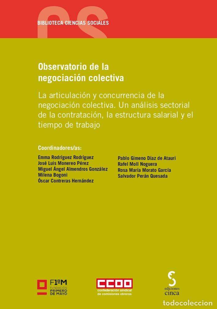 books: OBSERVATORIO DE LA NEGOCIACION COLECTIVA - AA.VV