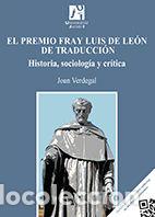Livres: PREMIO FRAY LUIS DE LEON DE TRADUCCION.,EL - VERDEGAL CEREZO, JOAN MANUEL