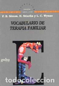 Livros: VOCABULARIO DE TERAPIA FAMILIAR - LOPEZ, BEATRIZ