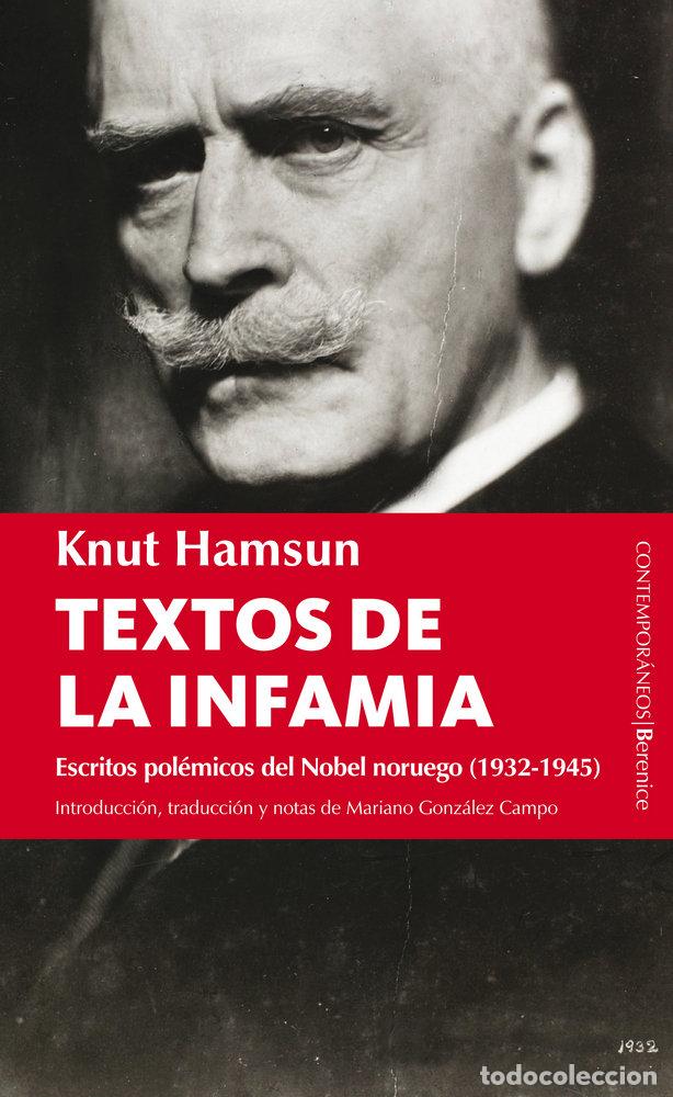 Livros: TEXTOS DE LA INFAMIA - HAMSUN, KNUT