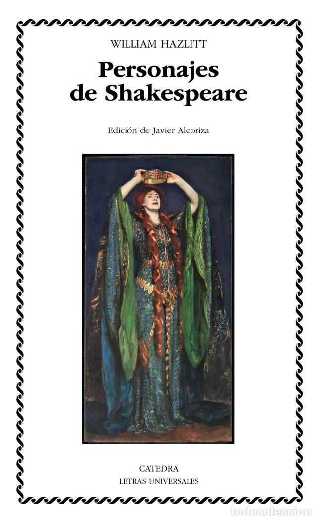 books: PERSONAJES DE SHAKESPEARE - HAZLITT, WILLIAM