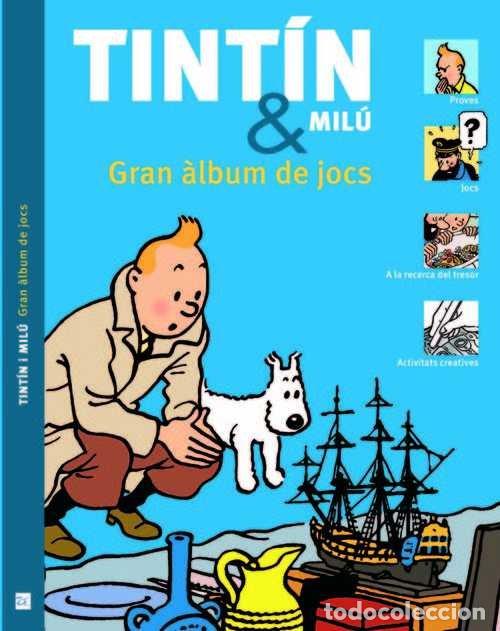 Livros: TINTIN Y MILU GRAN ALBUM DE JOCS - CAT - HARVEY