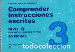 books: COMPRENDER INSTRUCCIONES ESCRITAS NIVEL 3 - JARQUE GARCIA, JESUS
