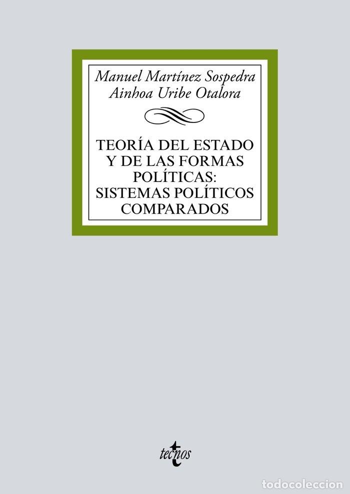 Livros: TEORIA DEL ESTADO Y DE LAS FORMAS POLITICAS:SISTEMAS POLITIC - MARTINEZ SOSPEDRA, MANUEL