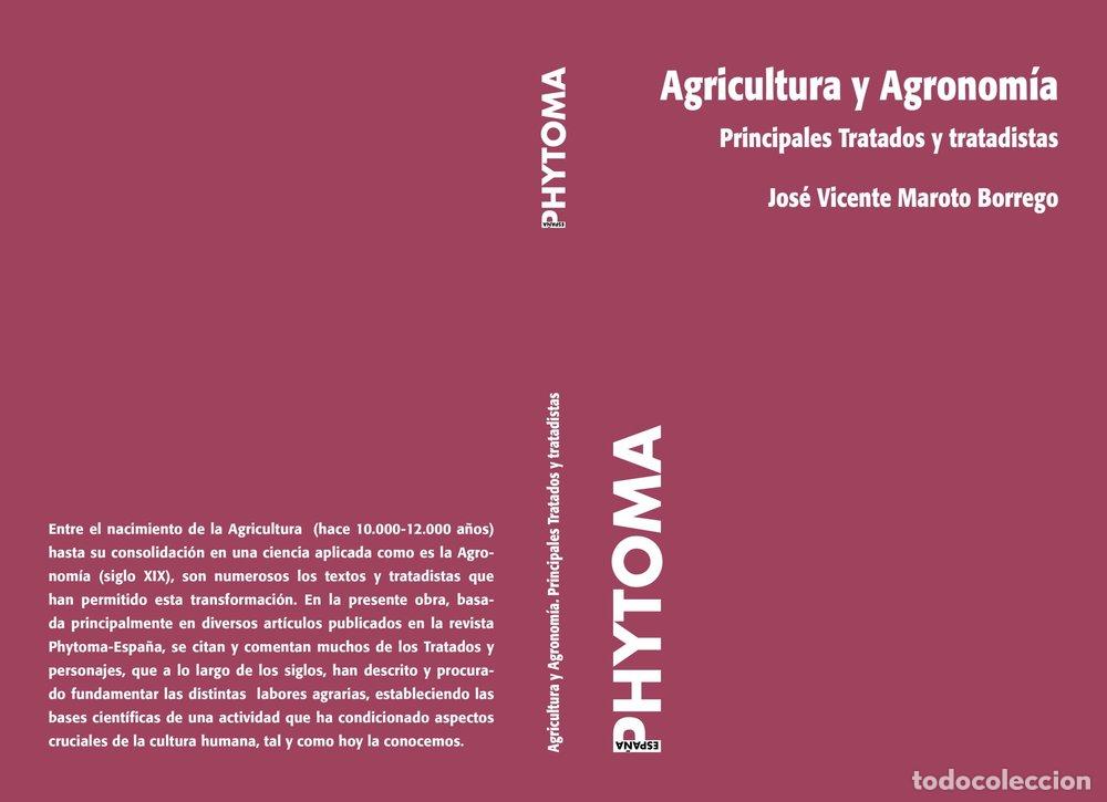 B&uuml;cher: AGRICULTURA Y AGRONOMIA. PRINCIPALES TRATADOS Y TRATADISTAS - MAROTO BORREGO, JOSE VICENTE