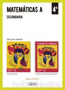 books: Proyecto: fanfest. matematicas 4 secundaria [opcion a]. libro del alumnado plus cuae.s.o..4ocurso -