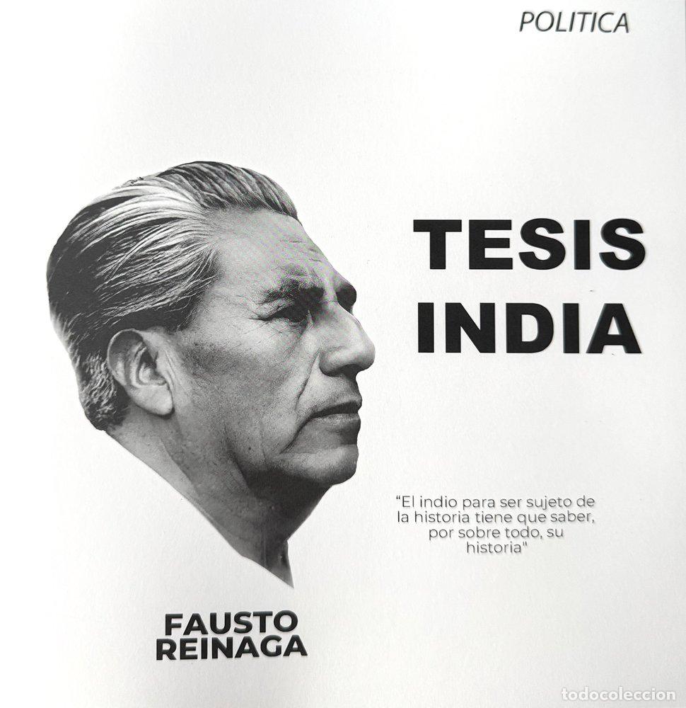 B&uuml;cher: TESIS INDIA - REINAGA, FAUSTO