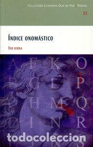 Livres: INDICE ONOMASTICO - SERNA, TEO