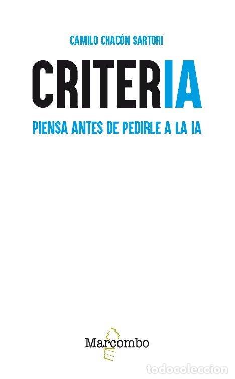 Libros: CRITERIA - CAMILO CHACON SARTORI