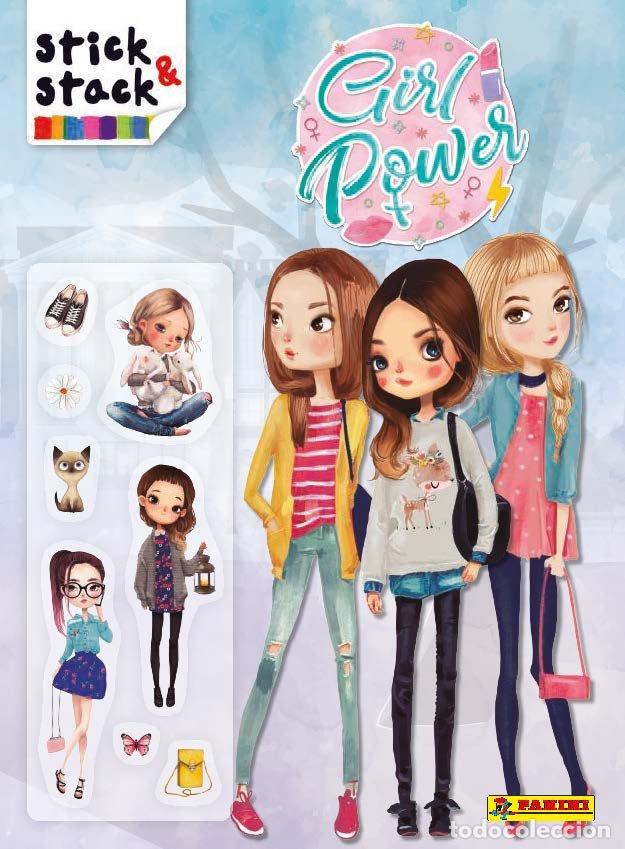 Livres: GIRL POWER 272 STICK & STACK - PANINI