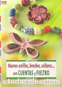 Libros: NUEVOS ANILLOS BROCHES COLLARES CON CUENTAS Y FIELTRO - BLUM, SANDRA