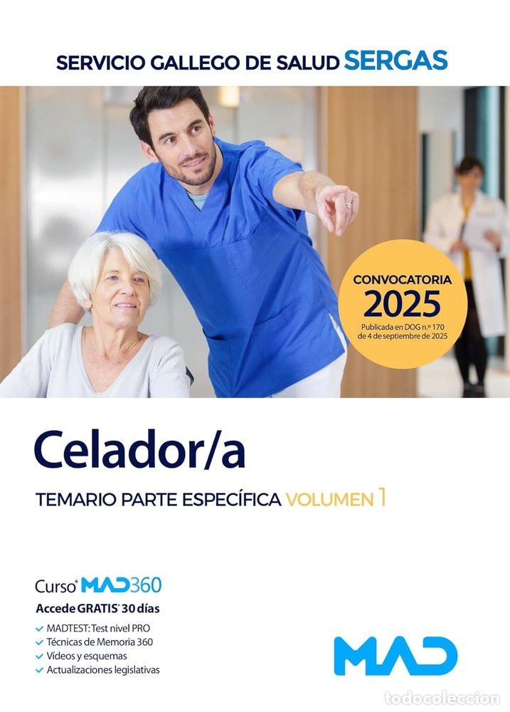 B&uuml;cher: CELADOR/A TEMARIO PARTE ESPECIFICA 1 SERVICIO GALLEGO SALUD - AA.VV