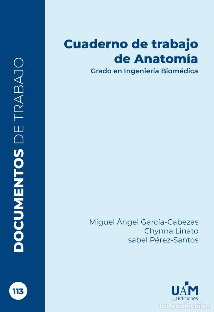 Livres: CUADERNO DE TRABAJO DE ANATOMIA - GARCIA-CABEZAS, MIGUEL ANGEL