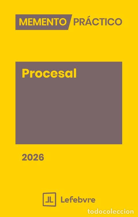Livres: MEMENTO PRACTICO PROCESAL 2026 - AA.VV