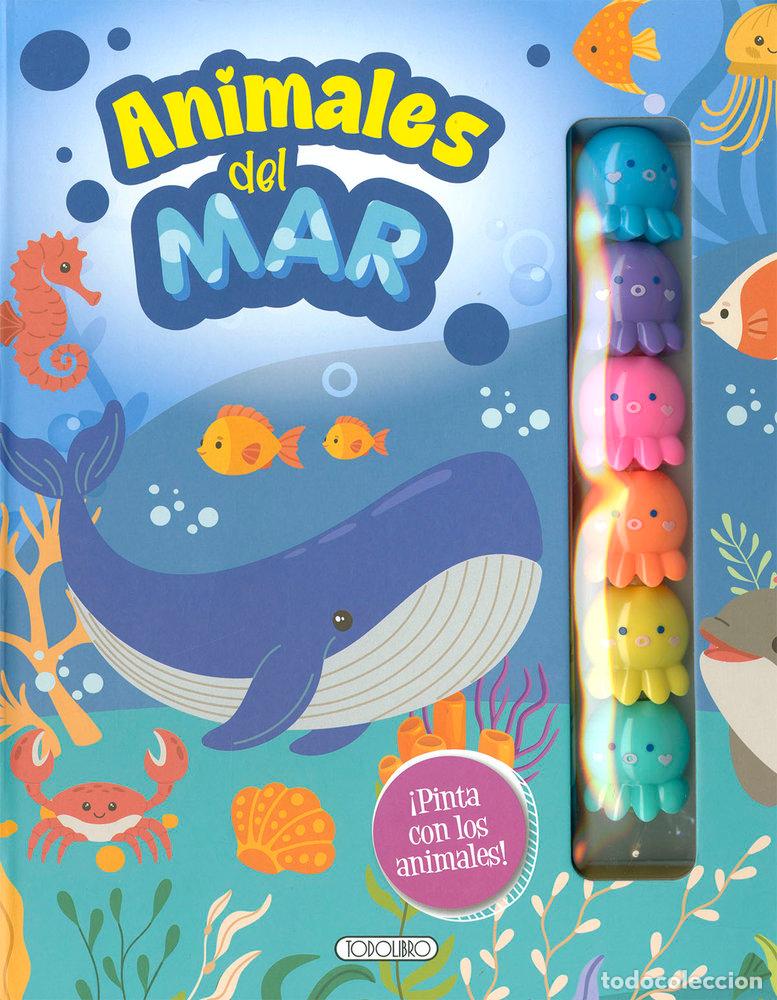 Livres: ANIMALES DEL MAR CON ROTULADORES - AA.VV