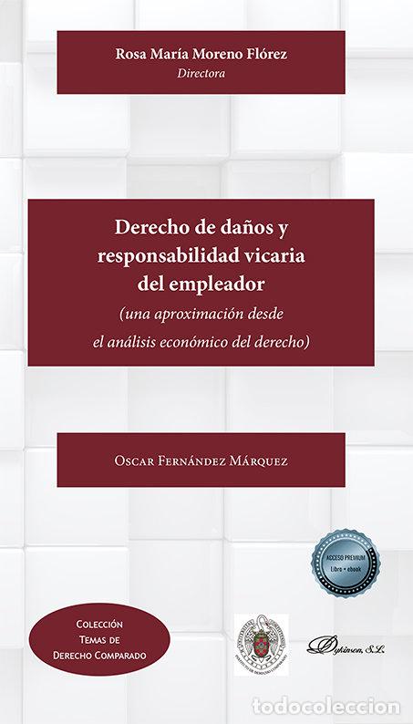 Libri: DERECHO DE DA&Ntilde;OS Y RESPONSABILIDAD VICARIA DEL EMPLEADOR - FERNANDEZ MARQUEZ, OSCAR
