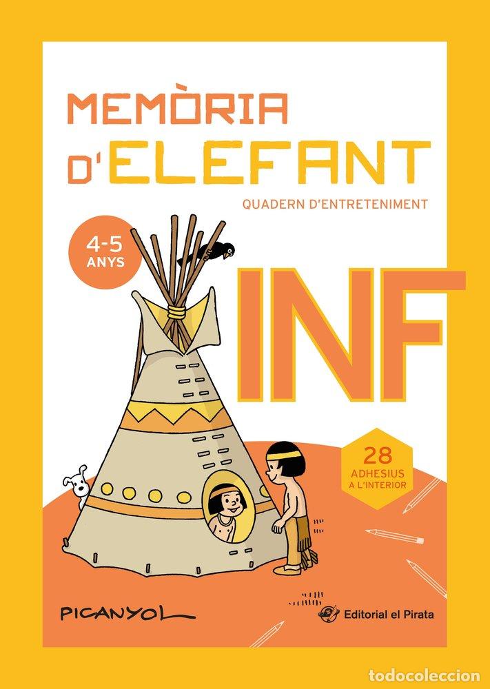 Libros: MEMORIA D'ELEFANT INFANTIL QUADERN DE VACANCES - MARTINEZ PICANYOL, JOSEP LLUIS