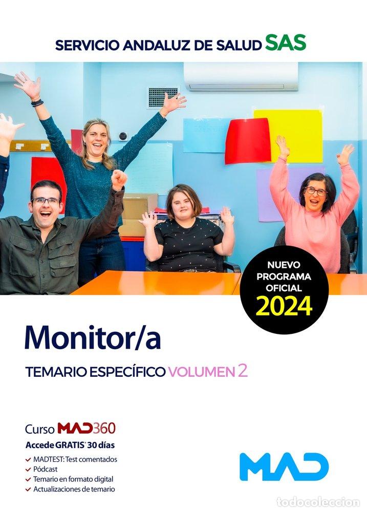 Livros: MONITOR/A TEMARIO ESPECIFICO 2 SERVICIO ANDALUZ SALUD - AA.VV