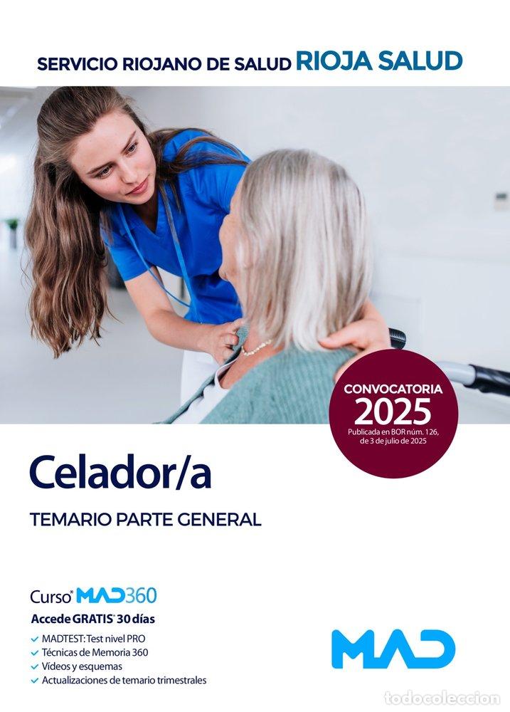 Livres: CELADOR/A TEMARIO PARTE GENERAL SERVICIO RIOJANO SALUD SERI - AA.VV