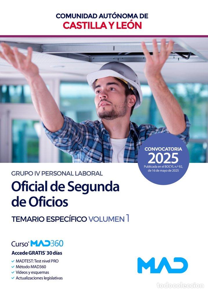 Libros: OFICIAL SEGUNDA OFICIOS GRUPO IV PERSONAL LABORAL ESPECIFIC - AA.VV