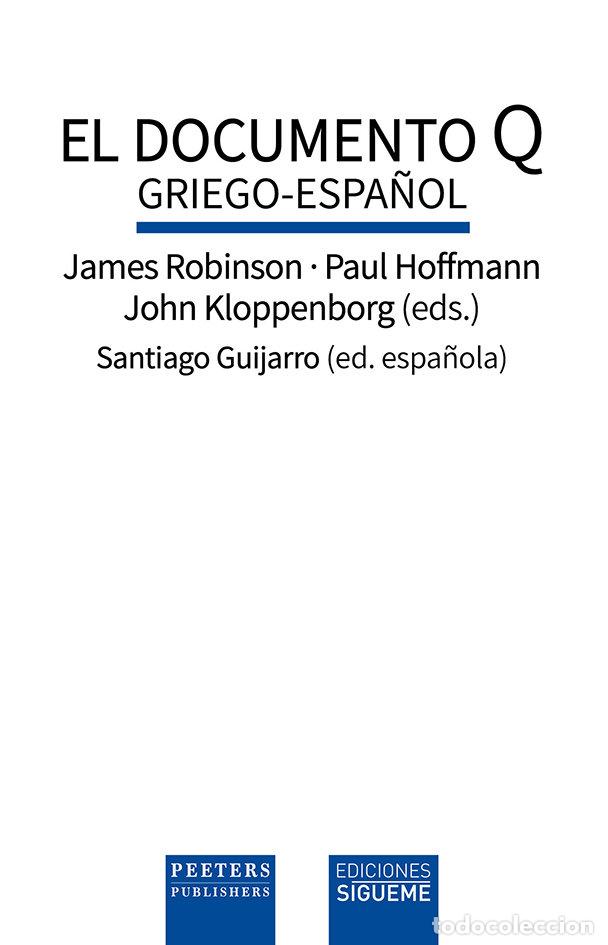B&uuml;cher: EL DOCUMENTO Q - JAMES ROBINSON