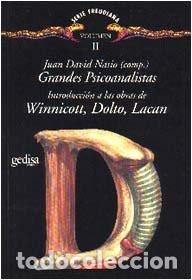 Libros: GRANDES PSICOANALISTAS-VOL. - SIN AUTOR