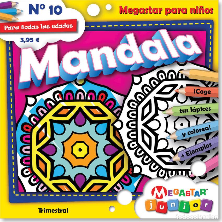 Libros: MANDALA JUNIOR COLOREA Y DISFRUTA 10 - Vv Aa 3