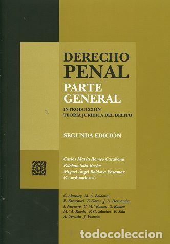 Livres: DERECHO PENAL. PARTE GENERAL - ROMERO CASABONA, CARLOS MARIA