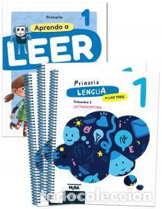 Libros: Lengua 1. a las tres. plus aprendo a leer con detectives del recreoprimaria.1er cursomira - Grupo An