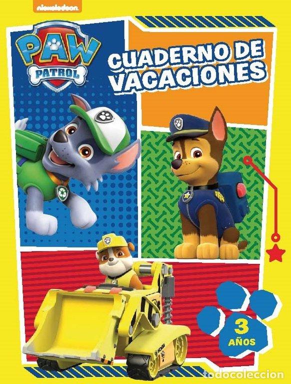 Livres: CUADERNO DE VACACIONES 3 A&Ntilde;OS PATRULLA CANINA - AA.VV