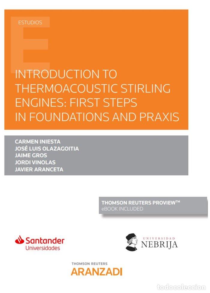 Libros: INTRODUCTION TO THERMOACOUSTIC STIRLING ENGINES - INIESTA BARBERA, CARMEN