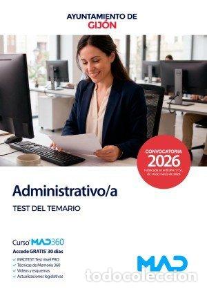 Livres: ADMINISTRATIVO/A TEST AYUNTAMIENTO DE GIJON - AA.VV