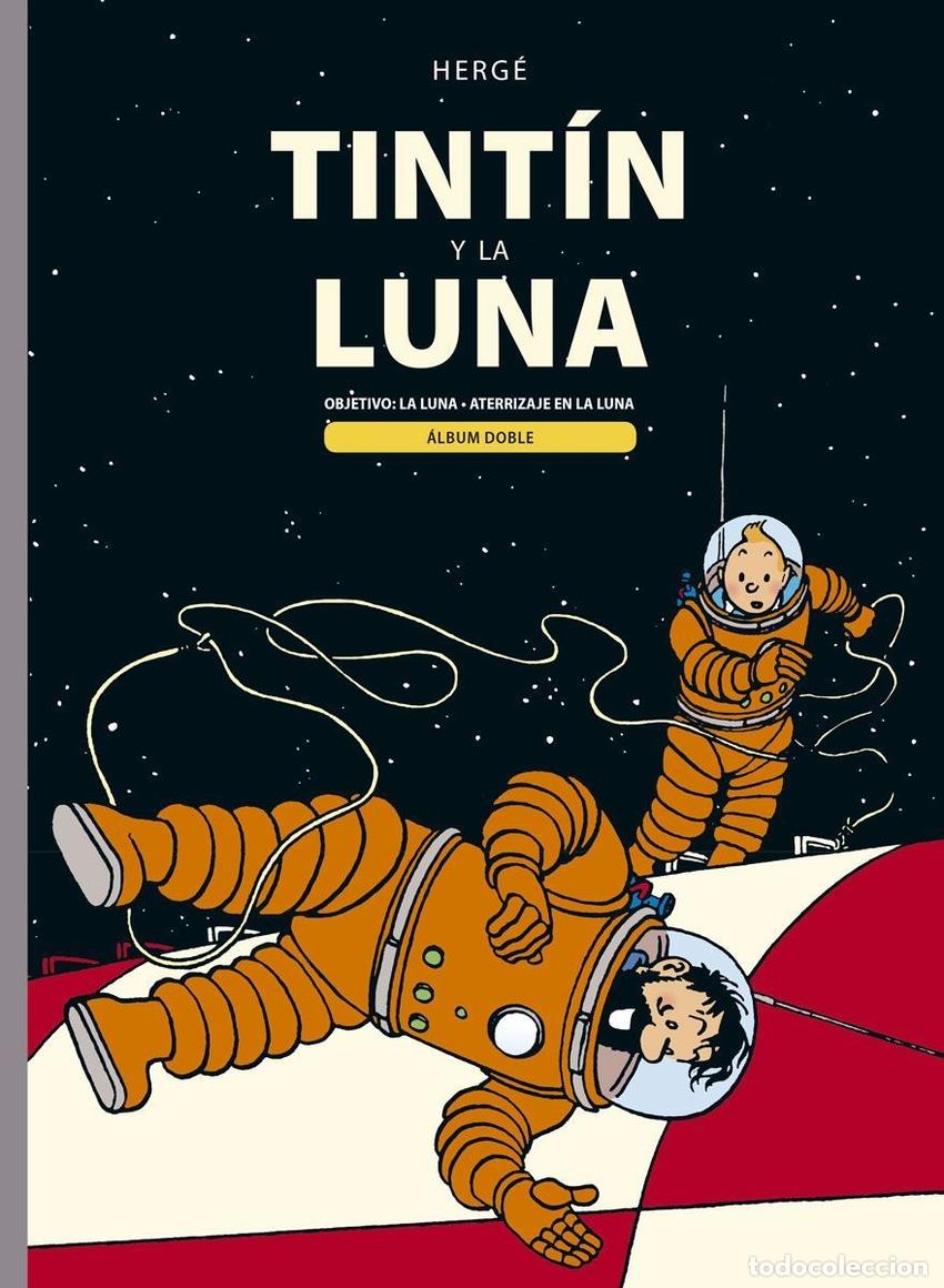 books: TINT&Iacute;N Y LA LUNA - Herg&eacute;