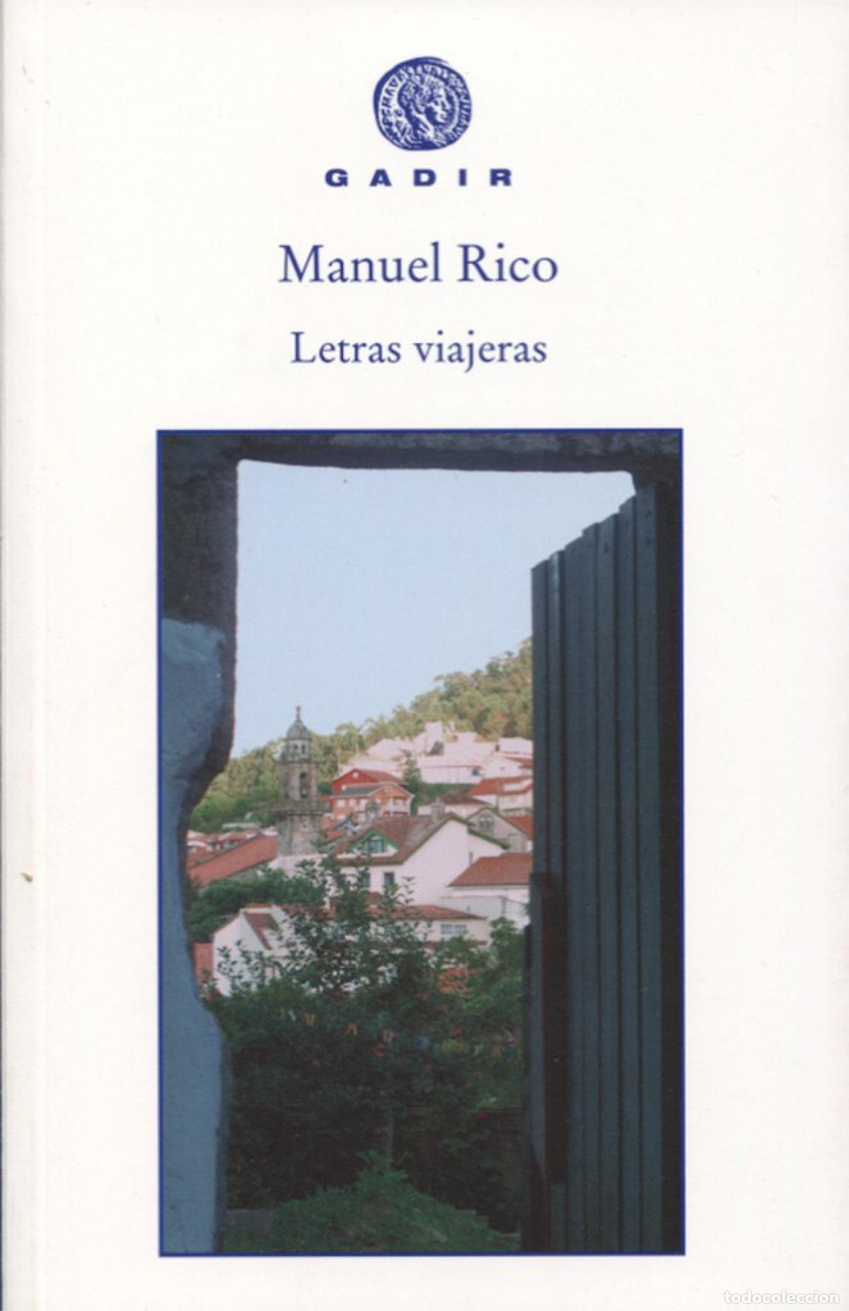 Livros: LETRAS VIAJERAS - RICO, MANUEL