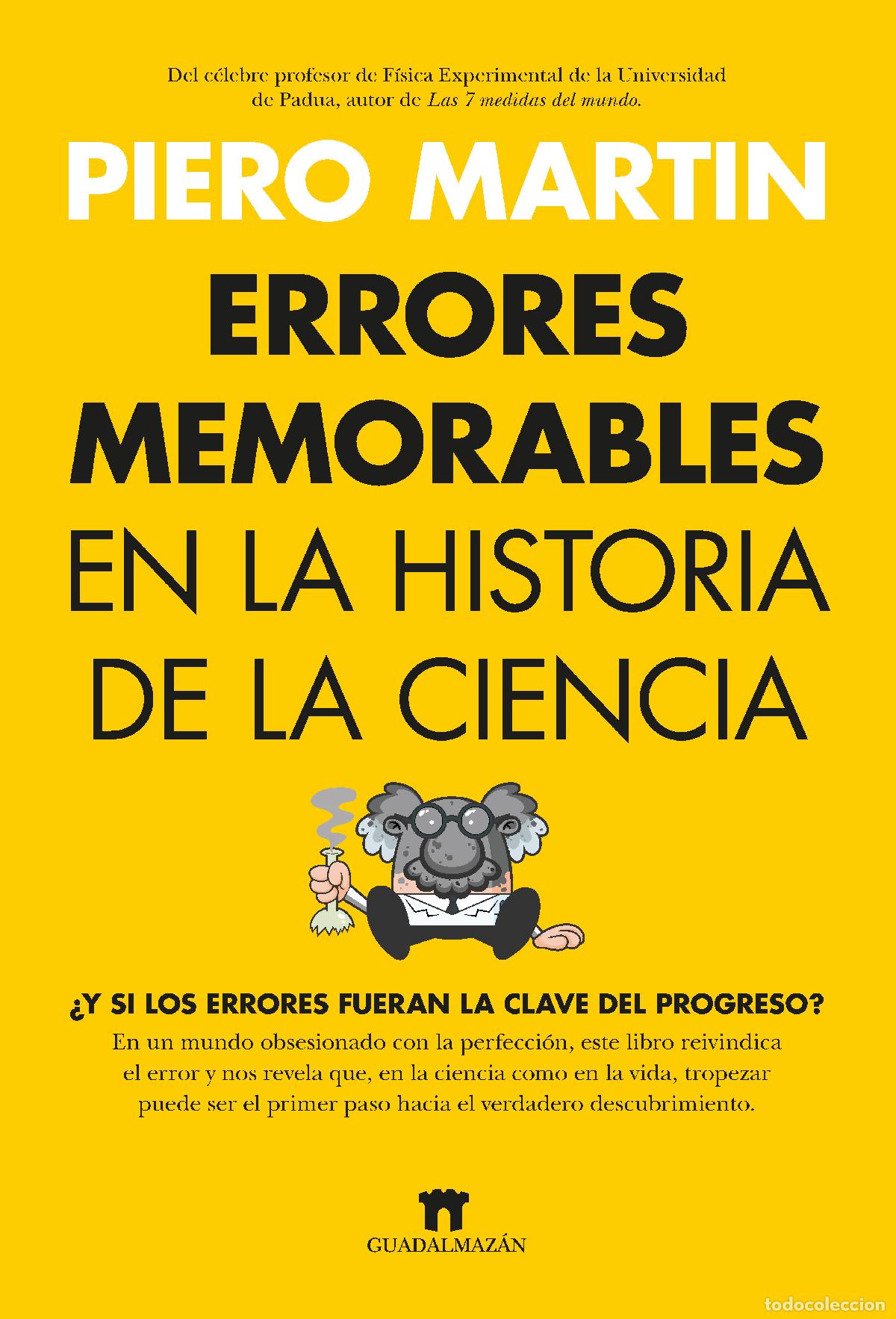 Livros: ERRORES MEMORABLES EN LA HISTORIA DE LA CIENCIA - MARTIN, PIERO