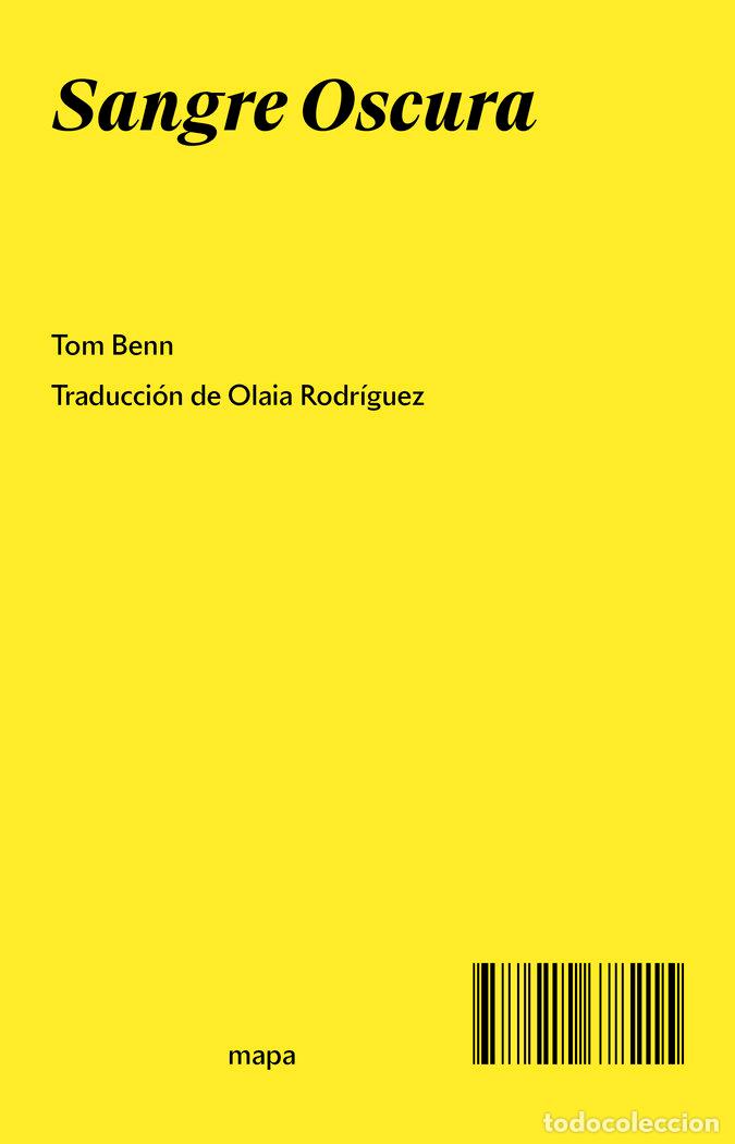 B&uuml;cher: SANGRE OSCURA - BENN, TOM
