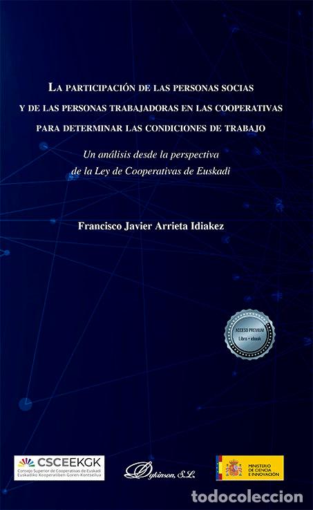 B&uuml;cher: LA PARTICIPACION DE LAS PERSONAS SOCIAS Y DE LAS PERSONAS TR - ARRIETA IDIAKEZ, FRANCISCO JAVIER