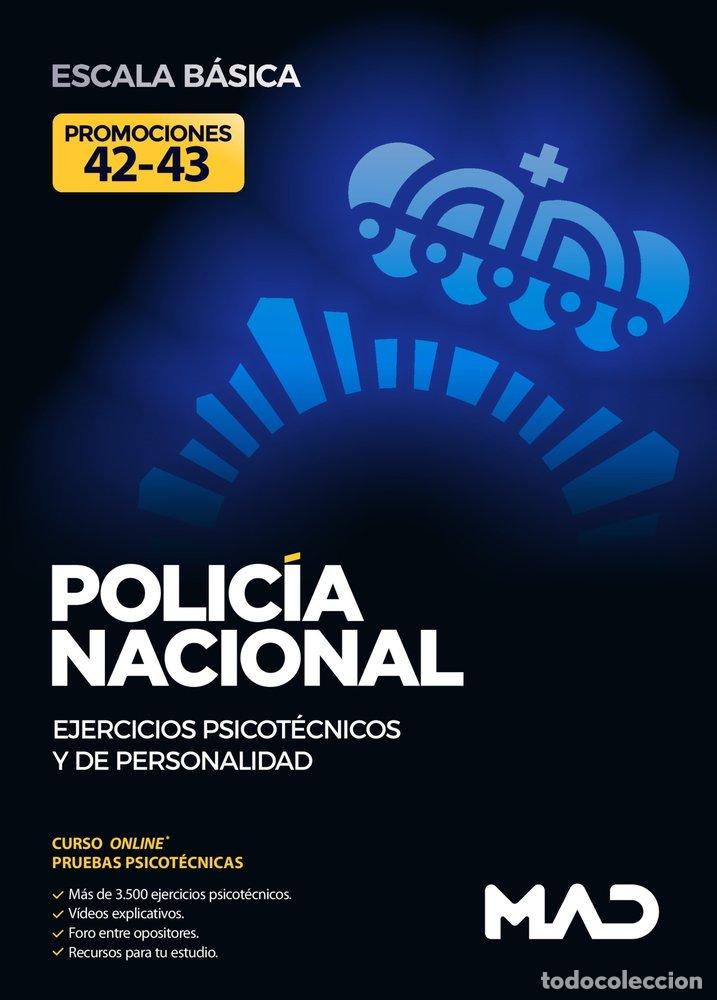 Livros: POLICIA NACIONAL ESCALA BASICA PROMOCION 42 EJERCICIOS PSIC - AA.VV
