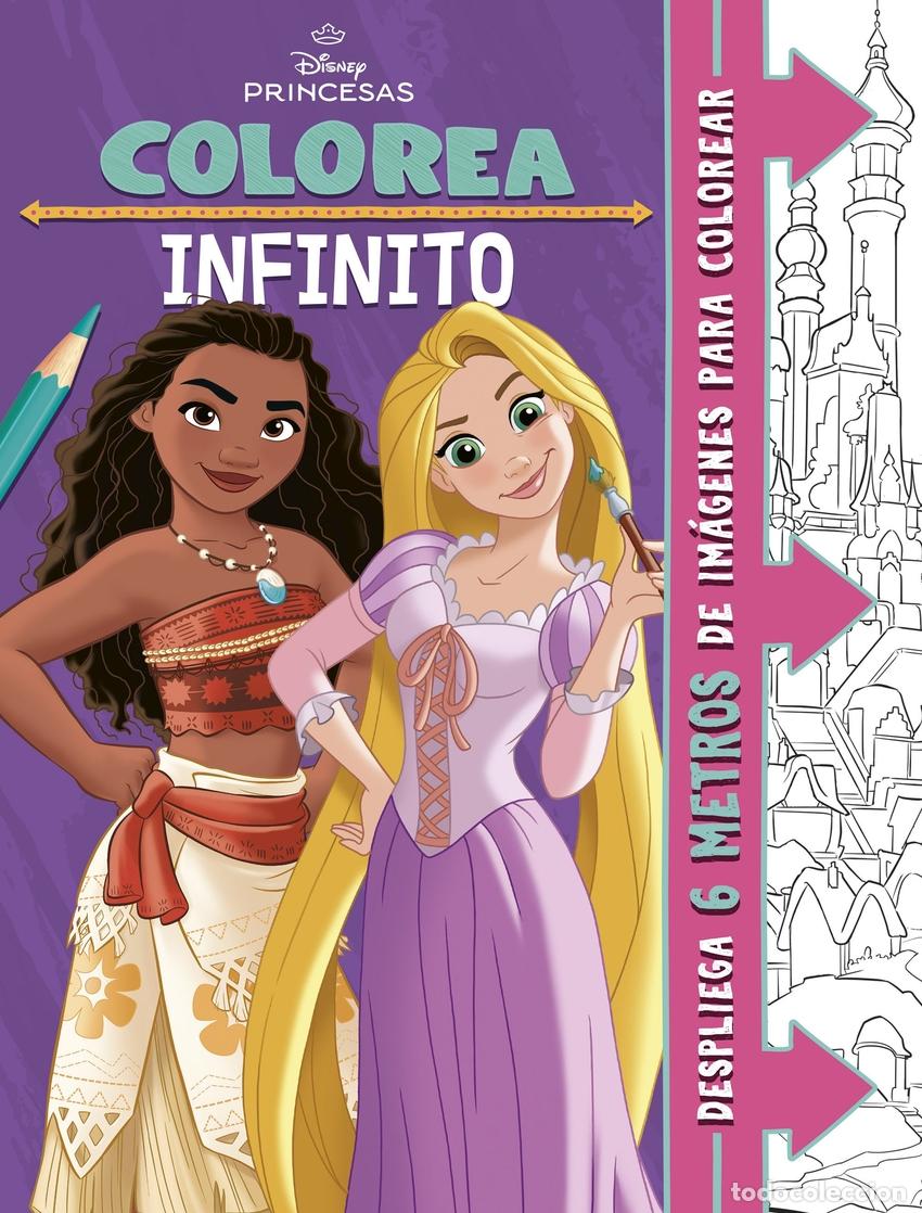 Livres: PRINCESAS. COLOREA INFINITO - Disney