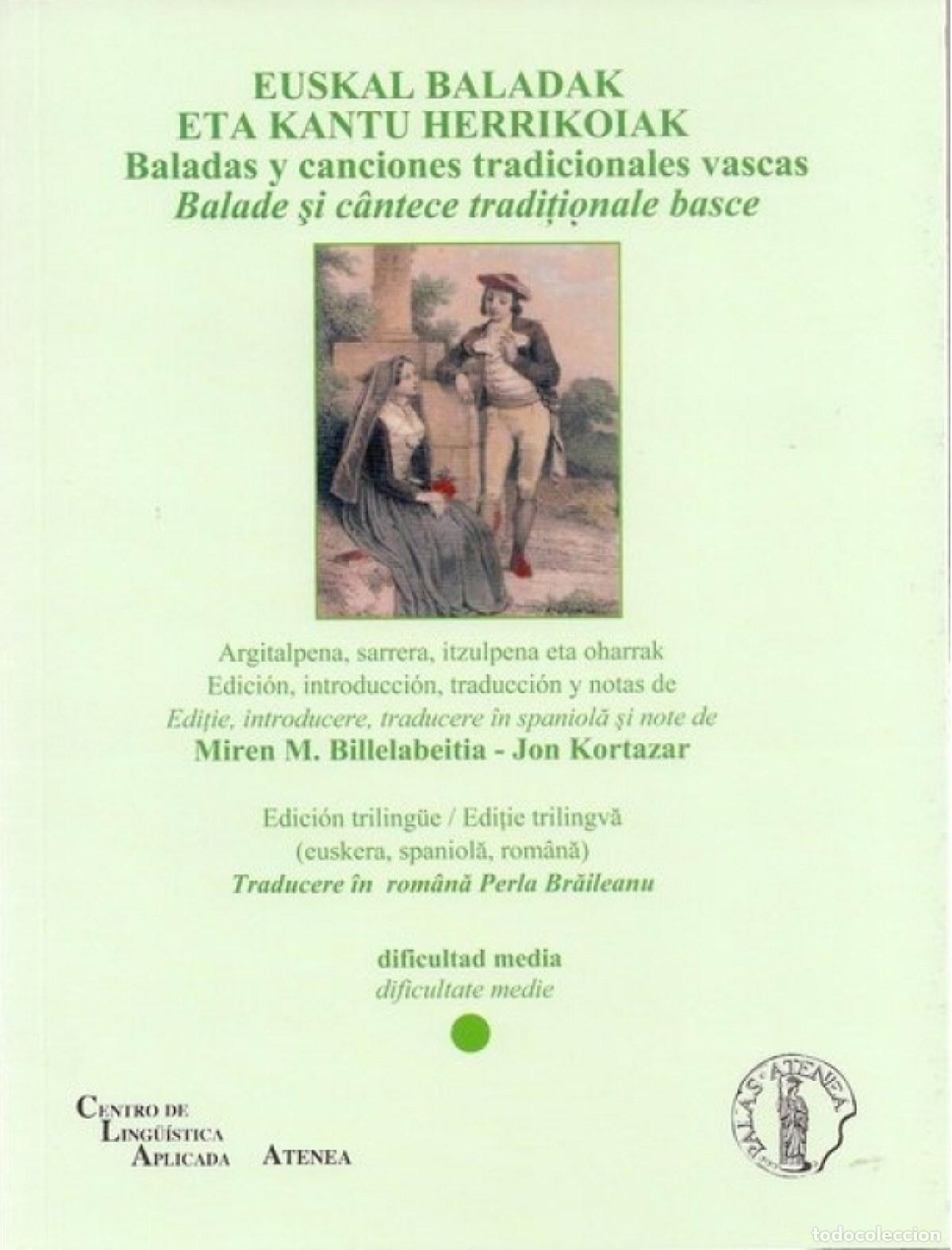 B&uuml;cher: BALADAS Y CANCIONES TRADICIONALES VASCAS - Billelabeitia, Miren M