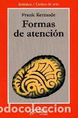 Livres: FORMAS DE ATENCION - KERMODE, F