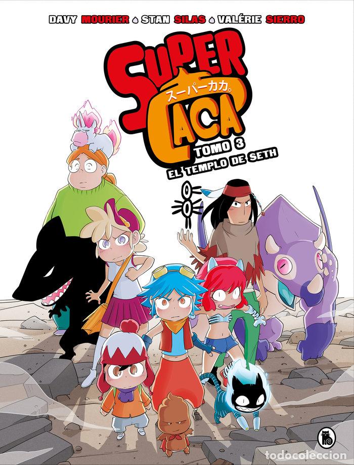 Libri: SUPER CACA 3 EL TEMPLO DE SETH - SILAS, STAN